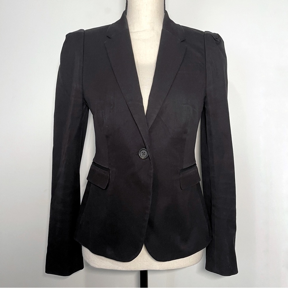 J. Crew blazer, black, size 4